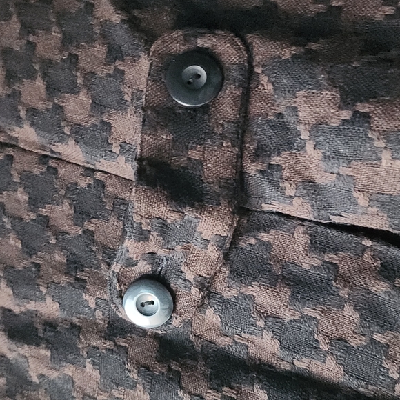 Mango Patterned Cropped Jacket - Picture 3 of 8